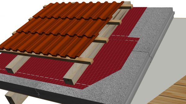 Austrotherm Manzárd Grafit - Magastető hőszigetelés szarufák felett